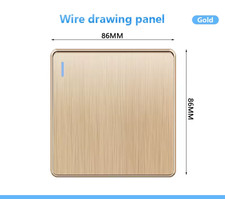 2 Way Light Switch 1/2/3 Gang